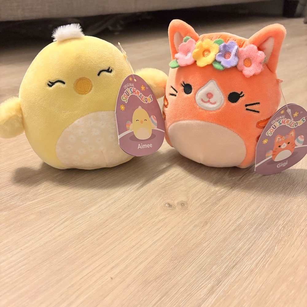 🆕 RARE Squishmallows - 6 inch Gigi and Aimee